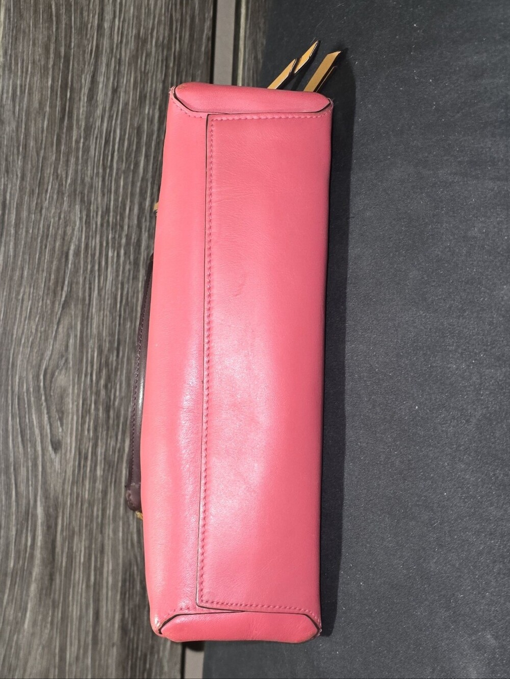 Coach Mini Borough Bag In Retro Colorblock Leather - Picture 7 of 15